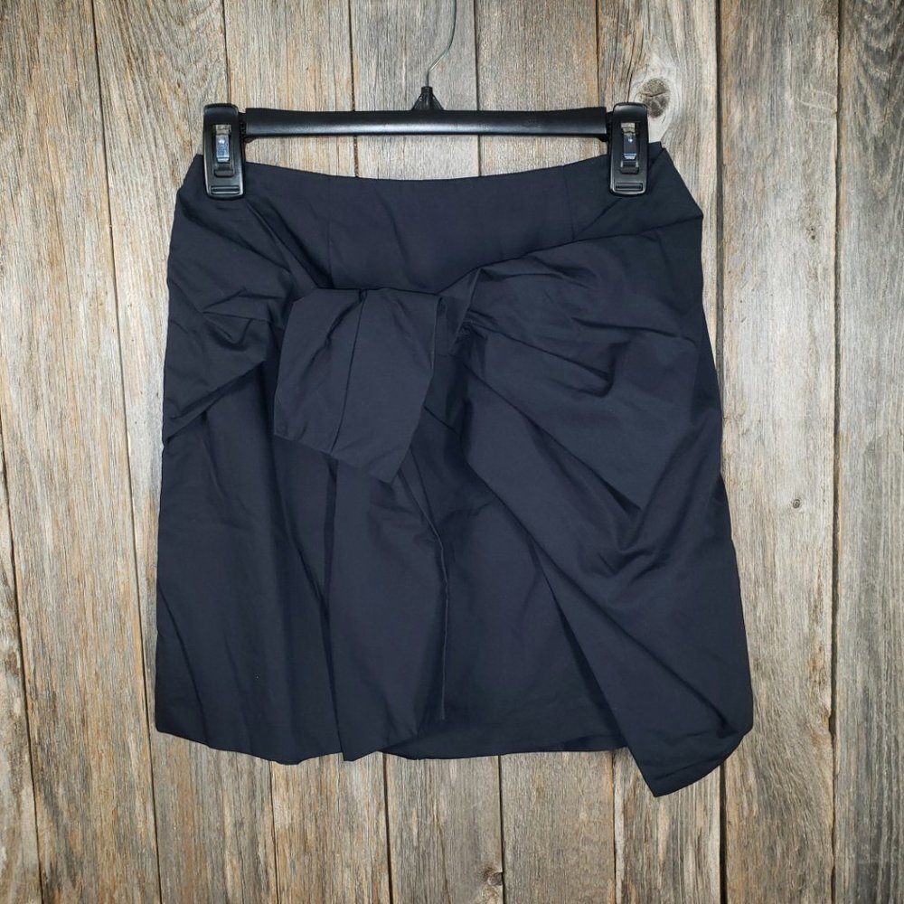 NEW‎ Lush Navy Blue Twist Mini Skirt Size S